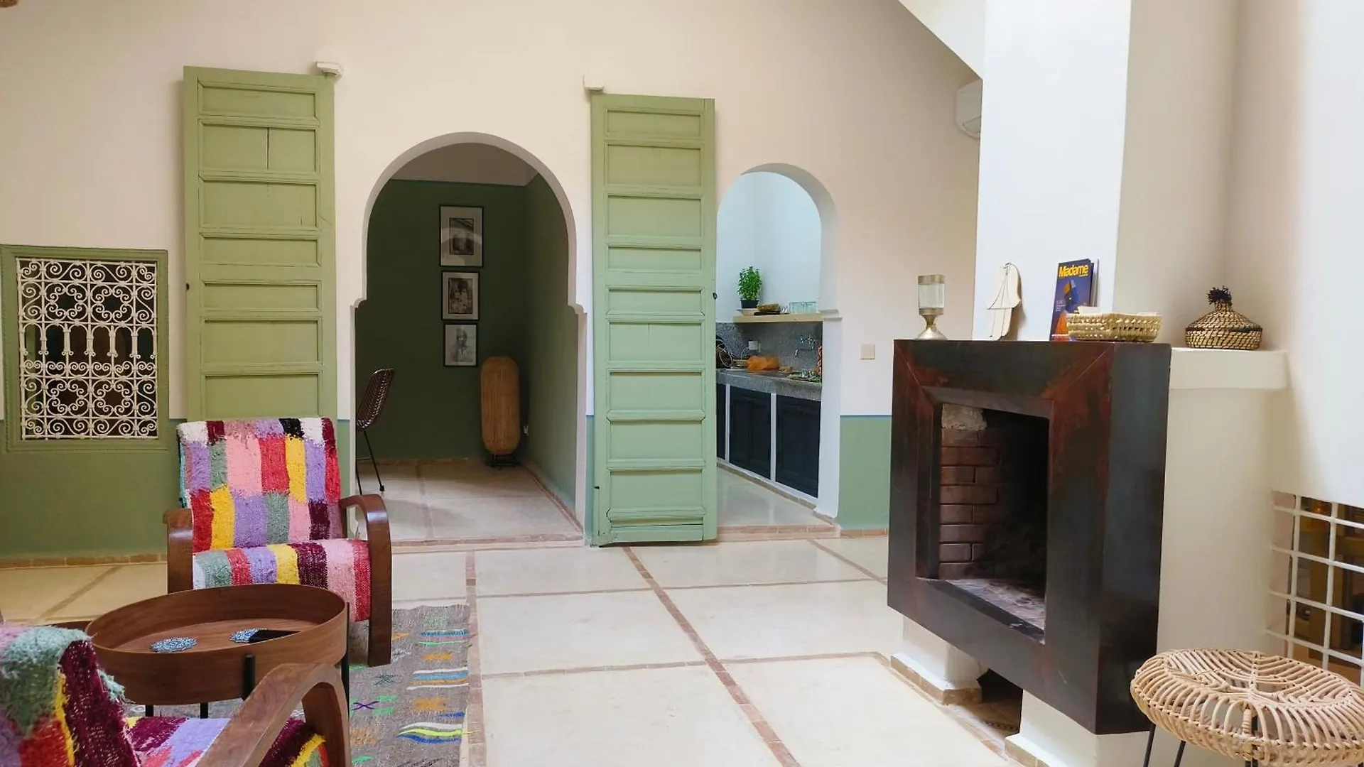 Dar Dabakech, Proche Jemma El Fna, Souk, Centre Medina, Riad, Logement Entier De 2 A 6 Personnes Marrakesh Morocco