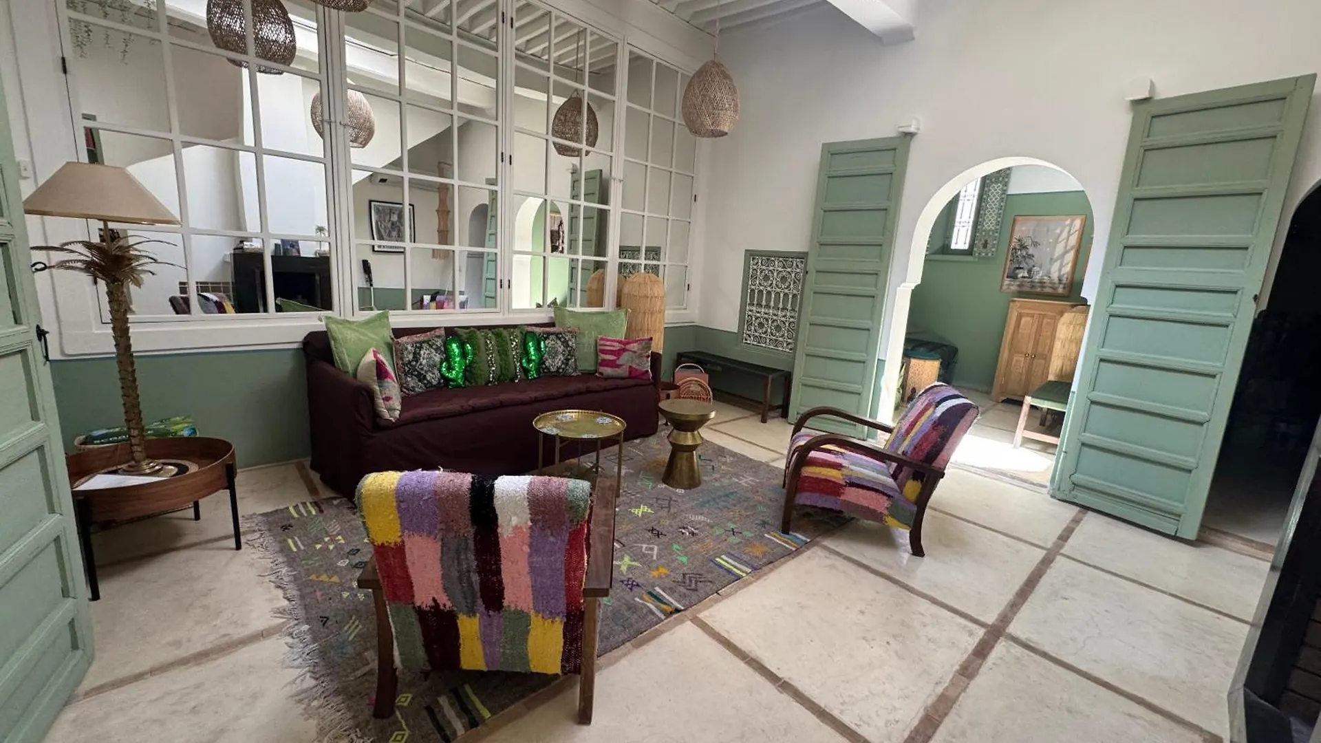 Dar Dabakech, Proche Jemma El Fna, Souk, Centre Medina, Riad, Logement Entier De 2 A 6 Personnes Marrakesh 0*,